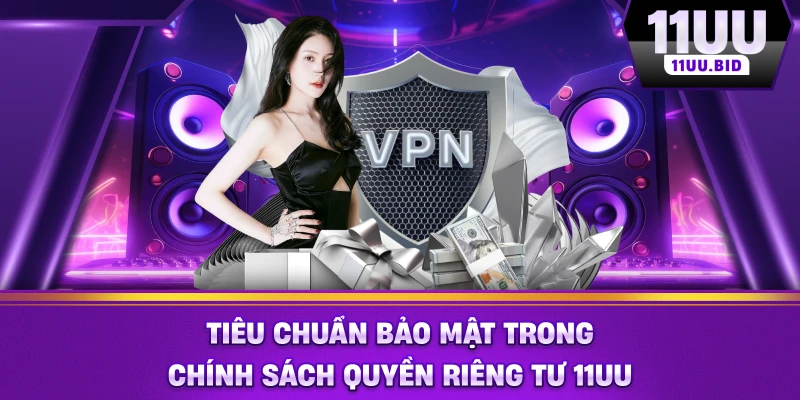 Tiêu chuẩn bảo mật trong chính sách quyền riêng tư 11UU